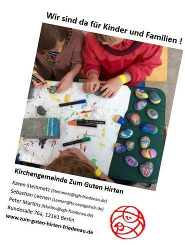 Flyer Jahresprogramm für Familien, Kinder, Jugend, Zum Guten Hirten